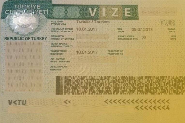 همه چیز درباره ویزای ترکیه