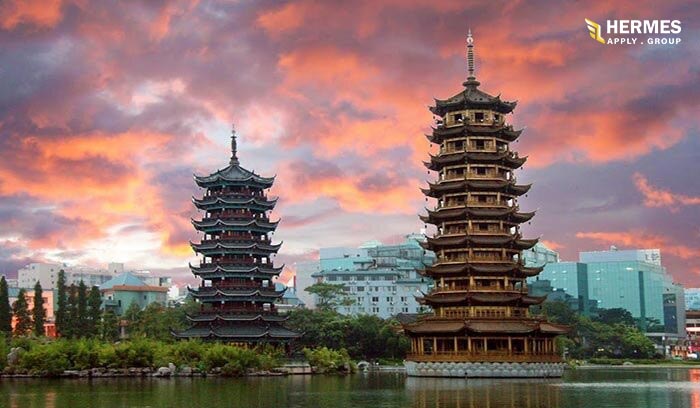 شهر زیبای شیان در چین