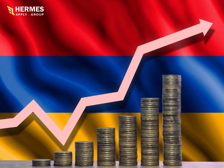 اقتصاد در ارمنستان و رشد صعودی