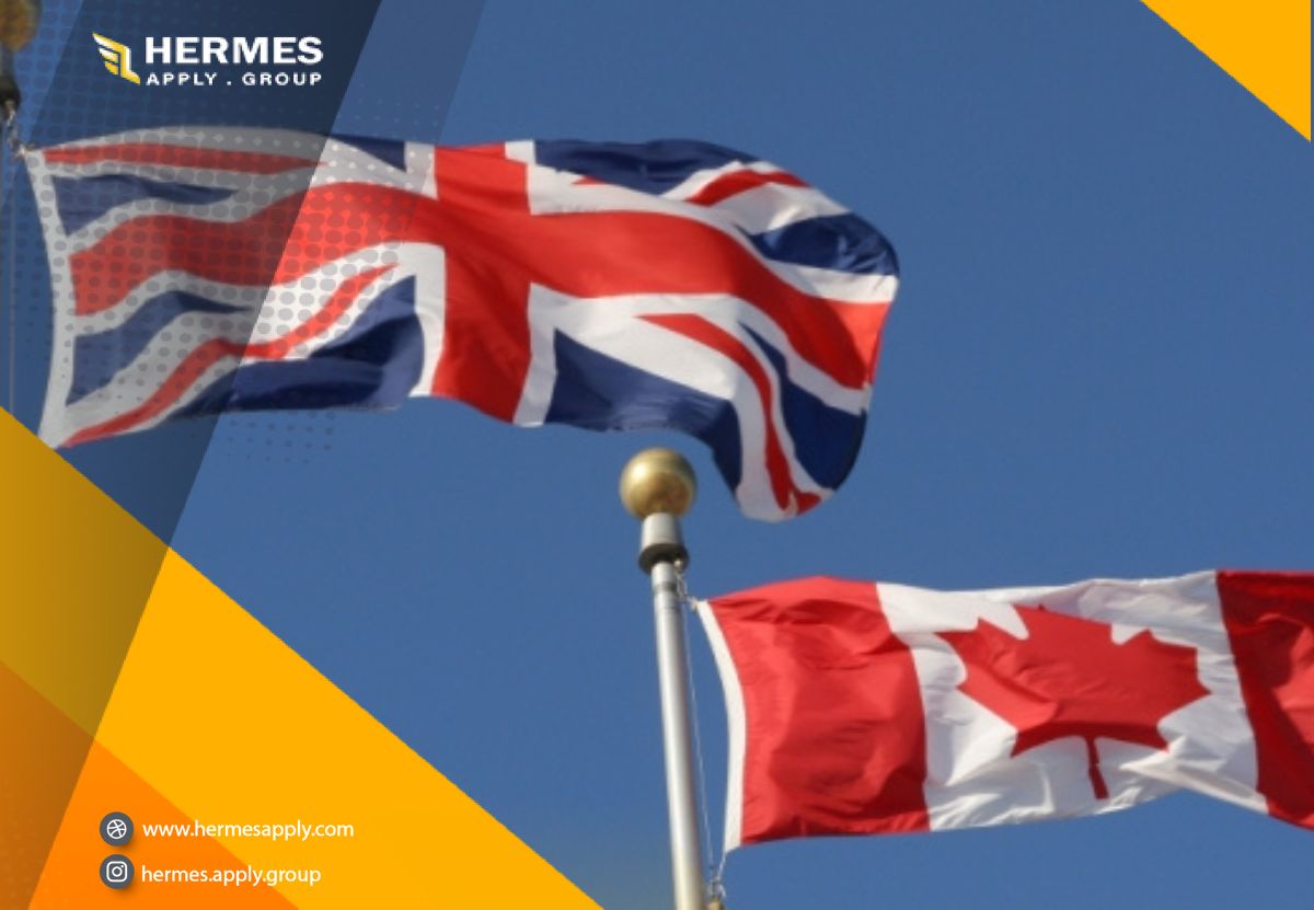بررسی کانادا و انگلیس از جنبه های مختلف