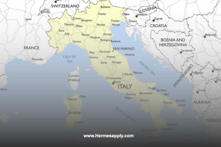 جغرافیای کشور ایتالیا